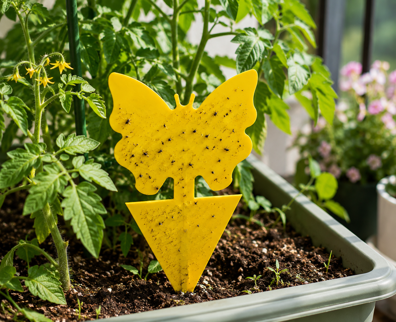 Yellow Butterfly Insect Trap