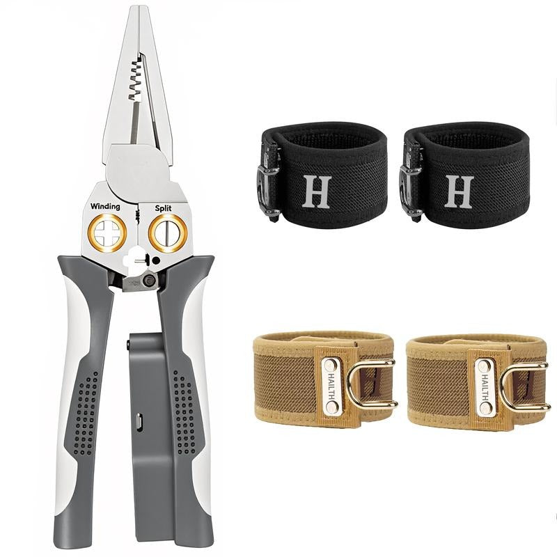 2026 US SummerVibes | Tactical Metal Hook Elastic Belt (Unisex) - Patented No - Buckle Invisible Design / EDC / EveryDayCarry / Soft Adjustable Side Waist Belt Pocket belts for men