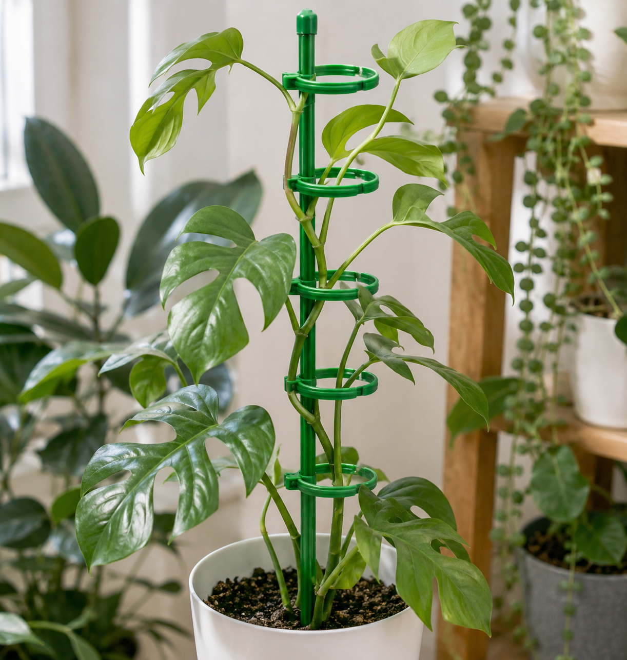 Adjustable Plant Support Stake