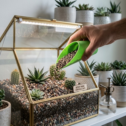 Cylindrical Garden Scoop