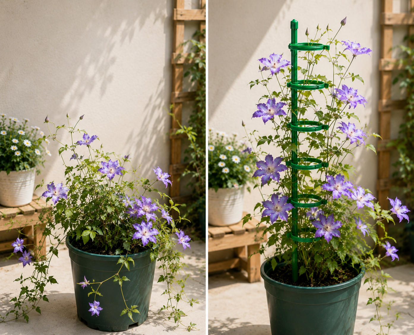 Adjustable Plant Support Stake