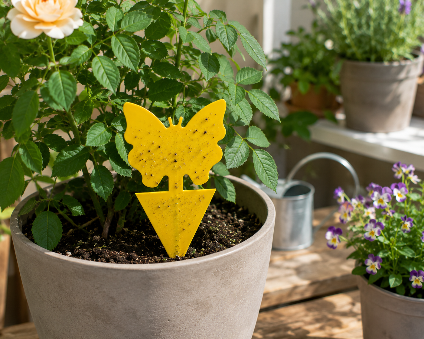 Yellow Butterfly Insect Trap