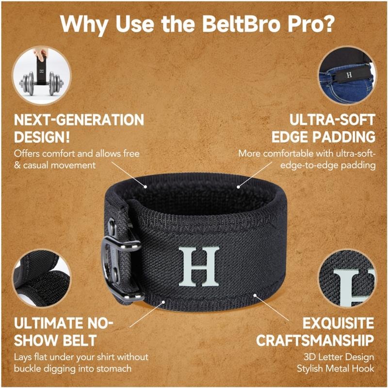 2026 US SummerVibes | Tactical Metal Hook Elastic Belt (Unisex) - Patented No - Buckle Invisible Design / EDC / EveryDayCarry / Soft Adjustable Side Waist Belt Pocket belts for men