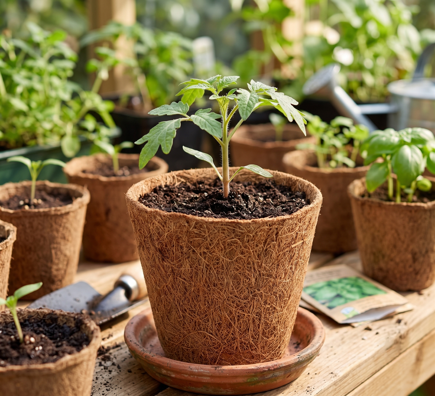 Coconut Coir Seedling Pot