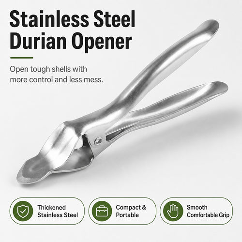 Stainless Steel Durian Opener – Open Tough Shells With Ease