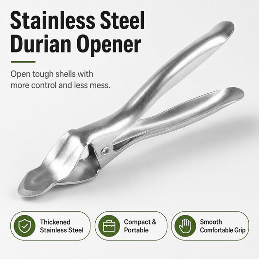 Stainless Steel Durian Opener – Open Tough Shells With Ease