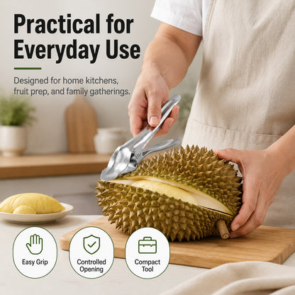 Stainless Steel Durian Opener – Open Tough Shells With Ease