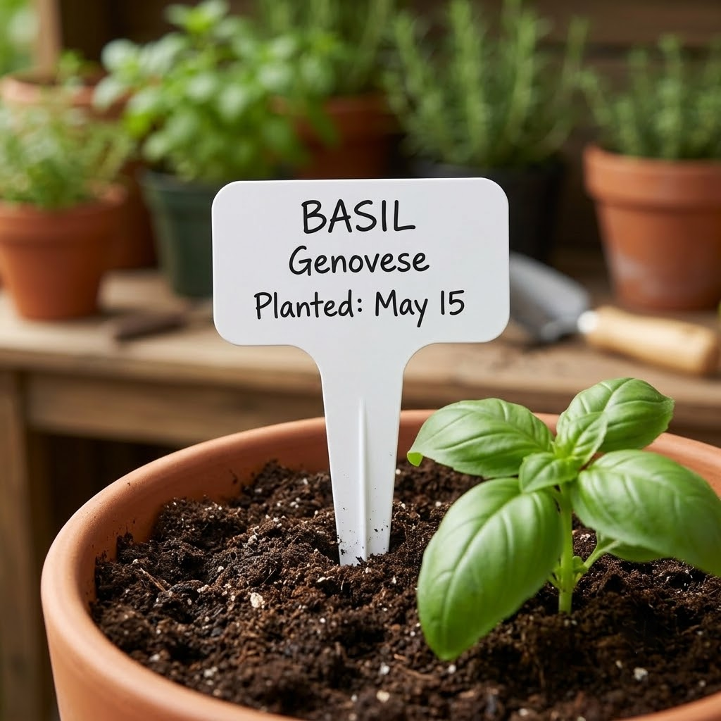 T-Shaped Garden Plant Labels