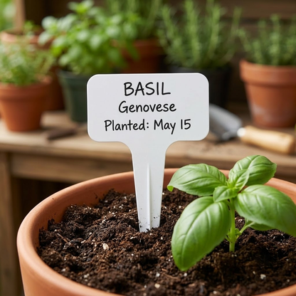 T-Shaped Garden Plant Labels