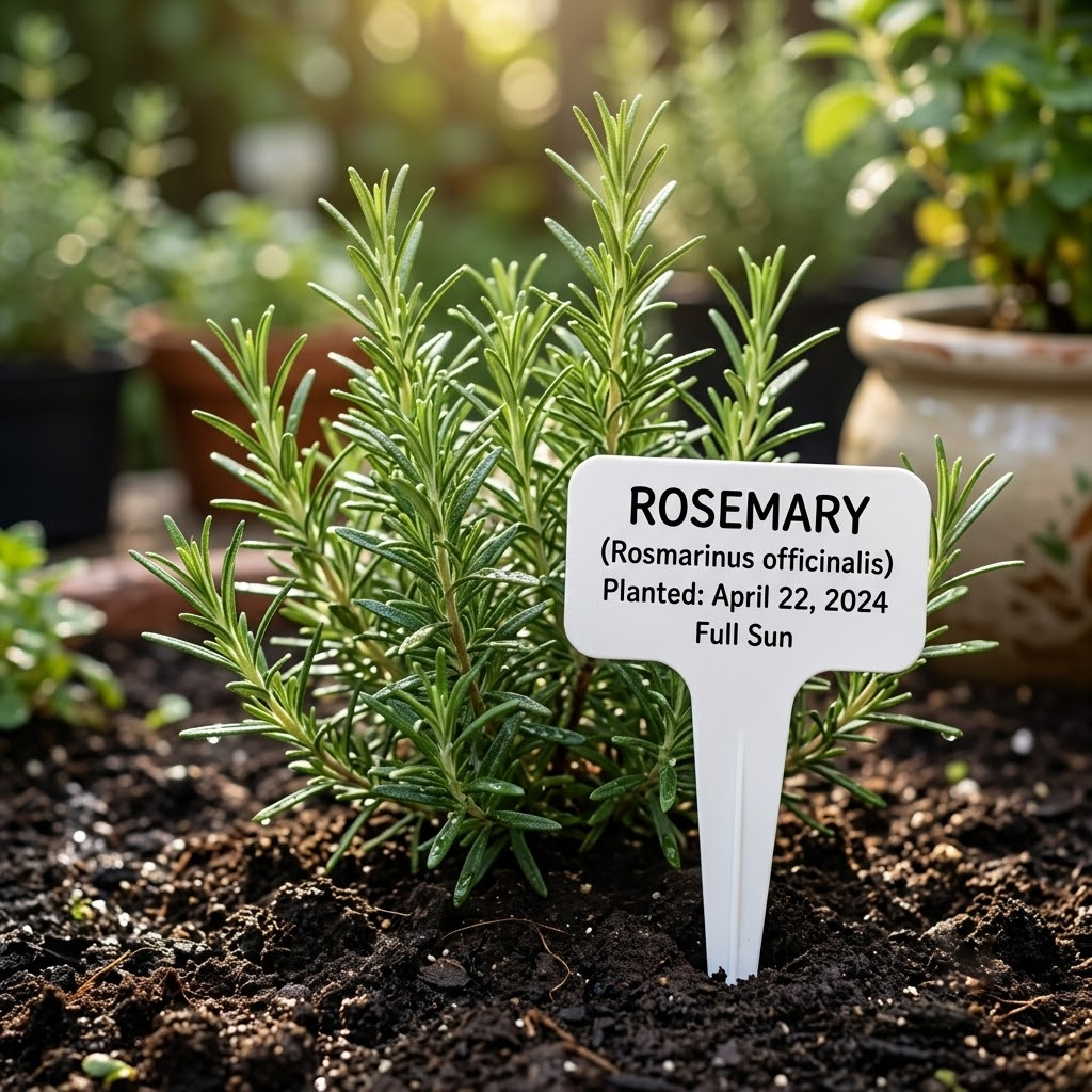 T-Shaped Garden Plant Labels