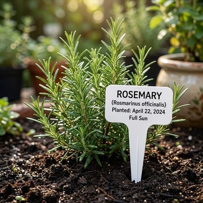 T-Shaped Garden Plant Labels